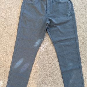 Men's Bonobos Performance Link 5-Pocket pants, slim taper,32/30,downpour heather